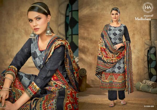 Harshit Madhubani Designer Wear Winter Pashmina Collection